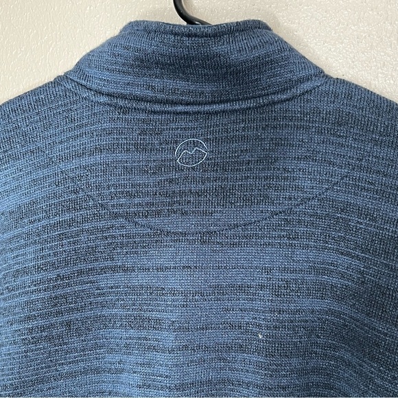 Magellan Mens Mag Warmth Hunt Gear Sweater Size 3XL Blue 1/4 Snap Sweatshirt - Picture 12 of 12